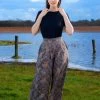 LBHM OYS - Dietrich Trousers With 32" Inseam In Royal Woods Print Shop All In-Stock Items By Size