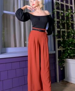 Dietrich Trousers In Spice 32