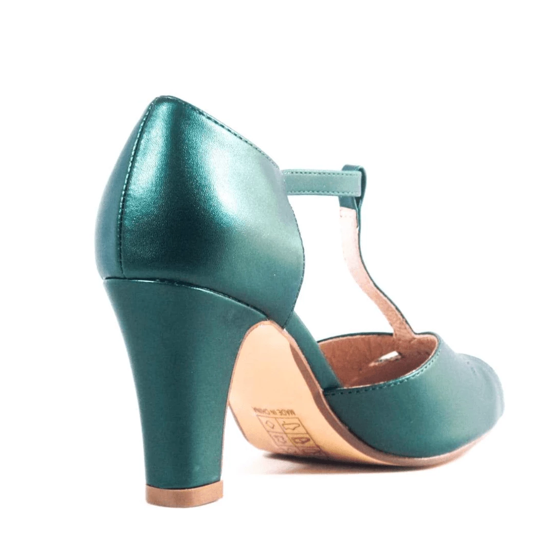 Chelsea Crew What's New, Pussycat? Good Witch Dancing Shoes In Metallic Green 4 Chelsea Crew What's New, Pussycat? Good Witch Dancing Shoes In Metallic Green