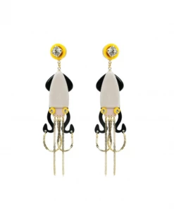 Gissa Bicalho Inkcredible Earrings In Acrylic Shop All In-Stock Items By Size