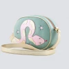 What's New, Pussycat? Anaconda Oval Bag In Mint | Butrich