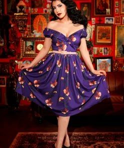 LBHM Final Sale - Natalie Dress In ManTrap Print | Laura Byrnes & Hope Johnstun