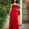 Rubber Ducky Final Sale - Sweetheart Jumpsuit In Red Shop All In-Stock Items By Size