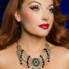 Sweet Romance Black Starburst Necklace Shop All In-Stock Items By Size