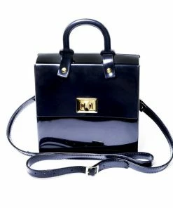 Fiori Rosa Make 'Em Jelly Bag In Black