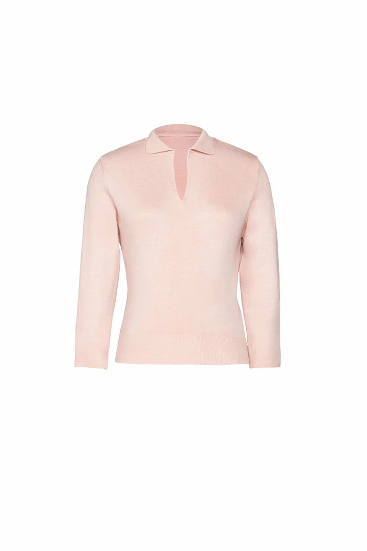 Vintage Inspired Sweater Girl Pullover Jumper In Powder Pink | Pinup Couture 8 Vintage Inspired Sweater Girl Pullover Jumper In Powder Pink | Pinup Couture