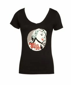 Traci Lords For Couture For Every Body Final Sale - Women's What Would Wanda Do? T-Shirt In Black By Traci Lords Shop All In-Stock Items By Size