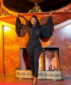 Eva Pants In Black Ponte | Laura Byrnes Design 24 Eva Pants In Black Ponte | Laura Byrnes Design