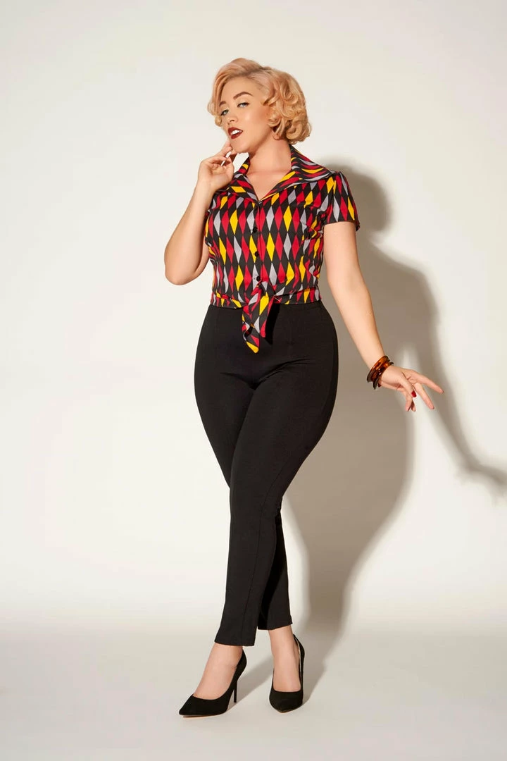 Eva Pants In Black Ponte | Laura Byrnes Design 8 Eva Pants In Black Ponte | Laura Byrnes Design