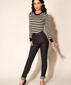 Love Your Body Denim Final Sale - Love Your Body - Premium Stretch Denim Fitted 4-Pocket Jeans By Laura Byrnes Shop All In-Stock Items By Size