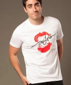 Traci Lords For Couture For Every Body Final Sale - Men's Signature T-shirt In White By Traci Lords