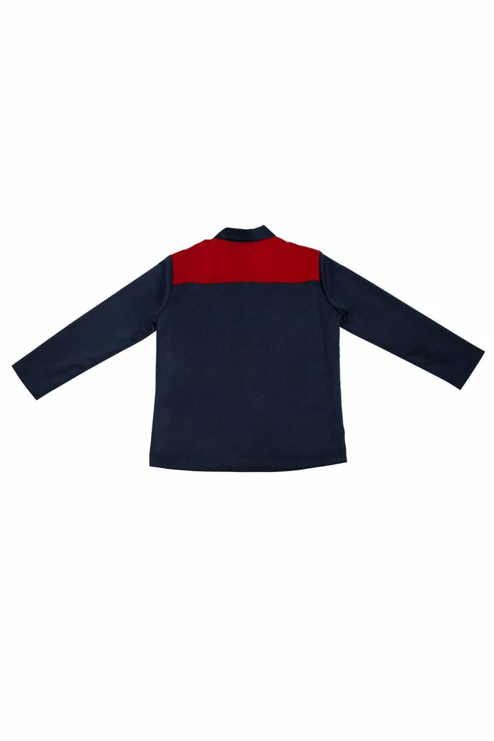 OYS - Couture For Every Body Men's Fleetwood Jacket In Navy With Ginger Contrast 4 OYS - Couture For Every Body Men's Fleetwood Jacket In Navy With Ginger Contrast