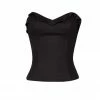 Final Sale - Matador Bustier In Black | Pinup Couture