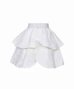 Laura Byrnes Design Laura Byrnes California Twill Underskirt In White