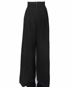 Laura Byrnes Design What's New, Pussycat? Laura Byrnes California Dietrich Pants In Black With 34