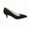 Vendor-unknown Shop All In-Stock Items By Size OYS - 6 - Final Sale - Comfortably Chic Faux Suede Pump In Black