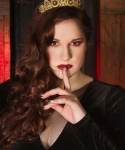 Shop All In-Stock Items By Size Arya Tiara In Gold | Loschy Designs 7 Shop All In-Stock Items By Size Arya Tiara In Gold | Loschy Designs