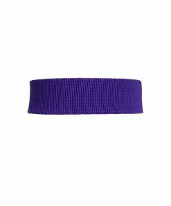 Malco Modes Lock It In Vintage Inspired Stretch Belt In Royal Purple