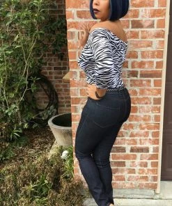 Love Your Body Denim Final Sale - Love Your Body - Premium Stretch Denim Fitted 4-Pocket Jeans By Laura Byrnes Shop All In-Stock Items By Size